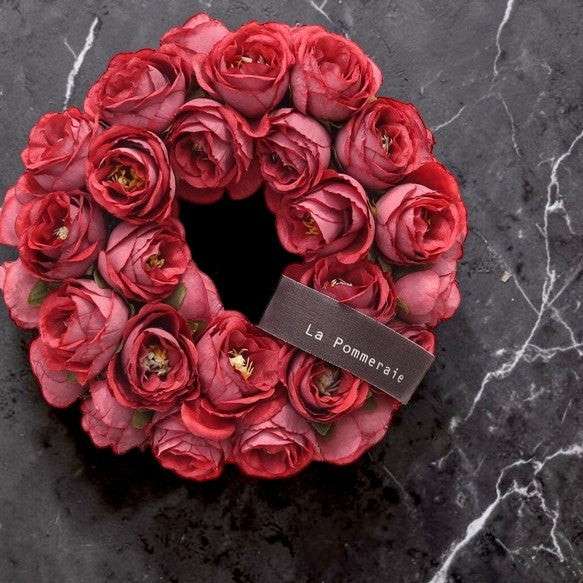 The Eternal Rose Horizon: Premium Handcrafted Antique Botanical Wreath