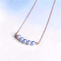 The Delicate Pastels: 14kgf Genuine Freshwater Pearl Floating Necklace
