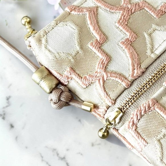 The Heritage Moroccan Tapestry Compact Double-Pocket Crossbody