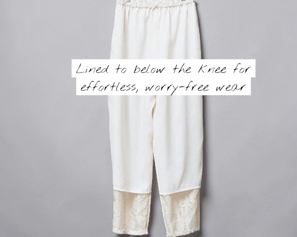 The Sheer Haute-Couture Curve Pants (Pearl White): Premium Artisan Cut-Jacquard Trousers