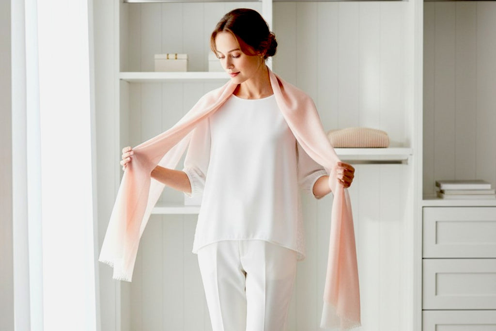 The Turn-Around Elegance : Mature Feminine Wash-and-Wear  Blouse with Tufted Artisan Lace