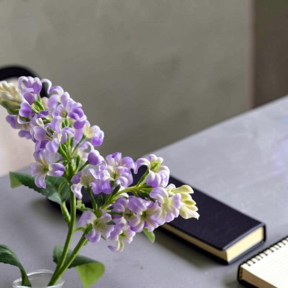 The Messenger of Serendipity: Everlasting Magical Water Premium Lilac Floral Art