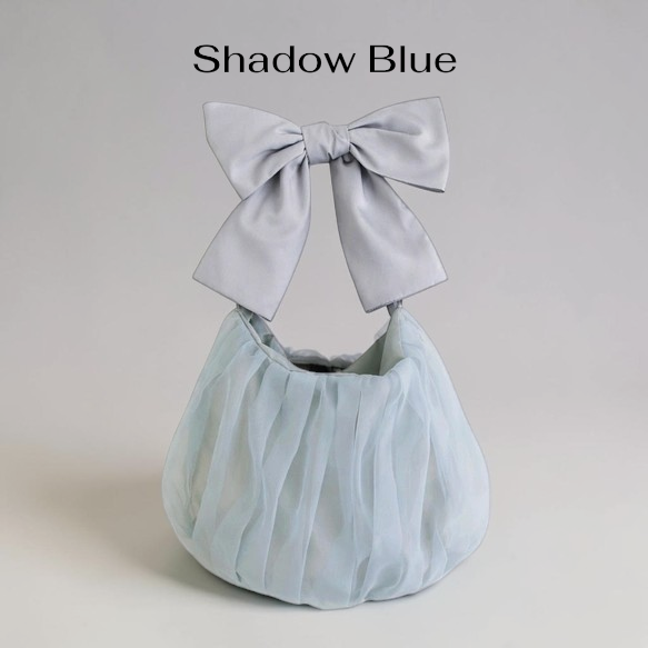 The Organza Muse: Made-to-Order Premium Sheer Ribbon Tote Bag