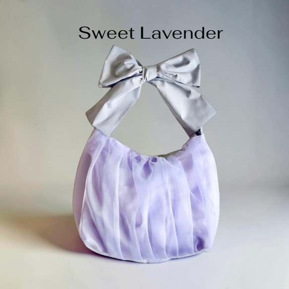 The Organza Muse: Made-to-Order Premium Sheer Ribbon Tote Bag